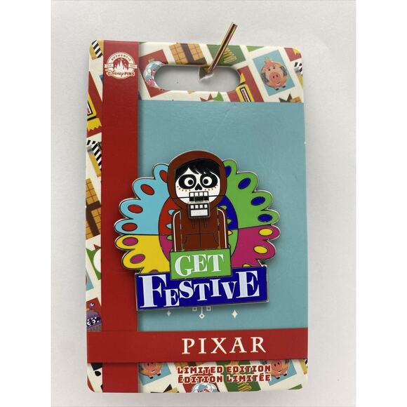 Disney Parks Pin Nutcracker Pixar Coco Miguel Get Festive Christmas Holiday LE - Picture 1 of 5
